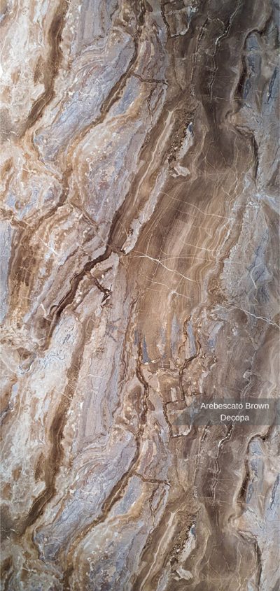 PANOU PVC- SM AREBESCATO BROWN, 122 x 270 cm