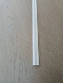 Brau decorativ din Polimer Dur, D 109, ALB, 240 x 2 x 0,8 cm