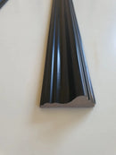 Brau decorativ din Polimer Dur,NEGRU, 240 x 6 x 2 cm , B83-1