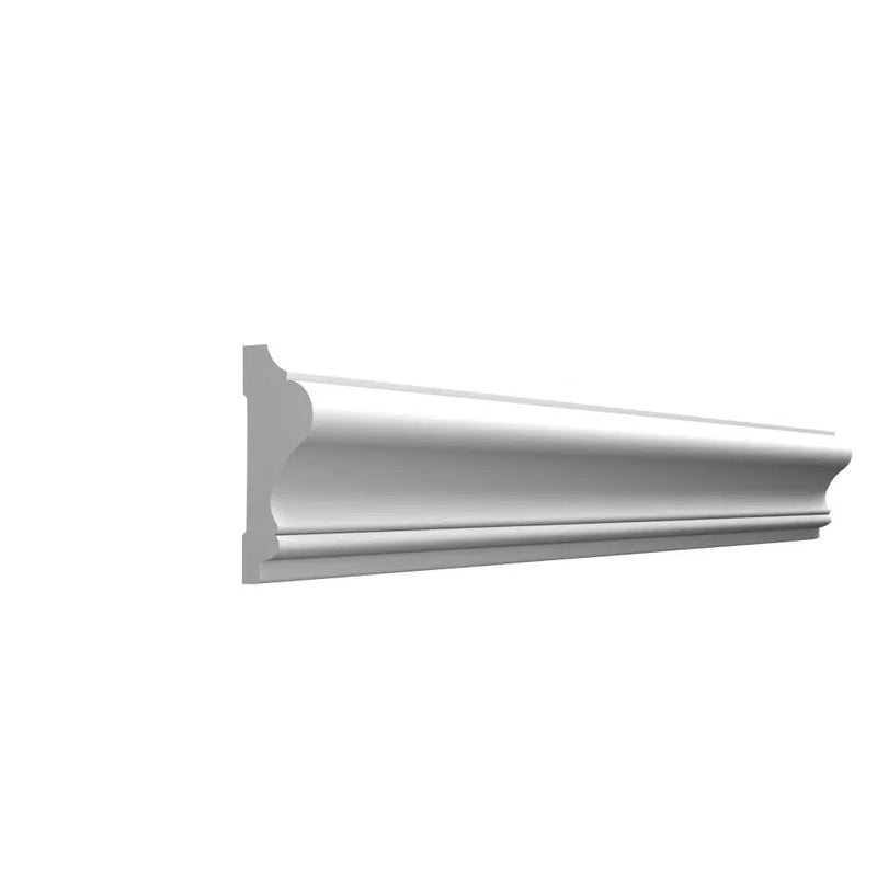 Brau decorativ din duropolimer, D 109, ALB, 240 x 2 x 0,8 cm- Livrare rapida!