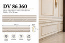 Brâu decorativ din poliuretan DV 86 360 – 244 × 9,3 × 3,8 cm- q-home.ro