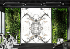 PANOURI DECORATIVE MARMURA PVC ,CALACATTA BORGINI, 122 x 244 cm- Cu ridicare personala din depozit!!!
