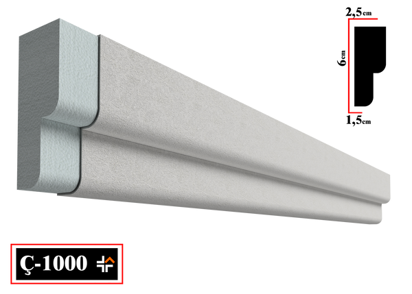 Ancadrament decorativ fereastra de exterior, C 1000- q-home.ro