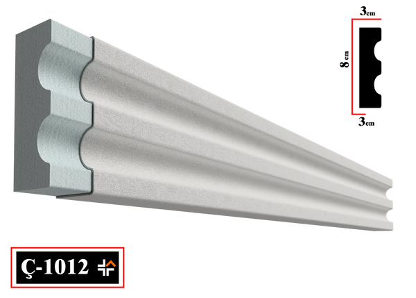 Ancadrament decorativ fereastra de exterior, C 1012- q-home.ro