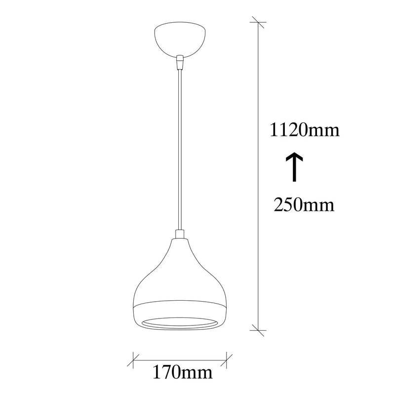 Candelabru Copper- Livrare rapida!