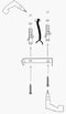Candelabru Hexa Negru- Livrare rapida!