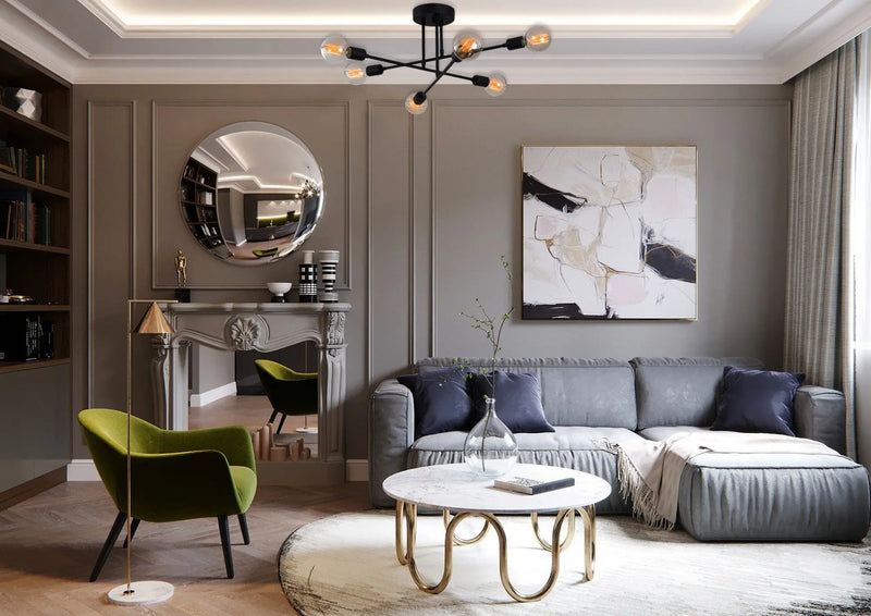 Candelabru Modern 6 Brate- Livrare rapida !