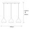 Candelabru Trio Modern- Livrare rapida !