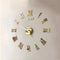 Ceas Perete 3D  Cifre Romane Time- Livrare rapida!