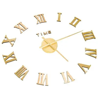 Ceas Perete 3D  Cifre Romane Time- Livrare rapida!
