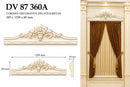 Cornișă decorativă din poliuretan DV 87 360A – 125 × 28,5 × 6 cm- q-home.ro