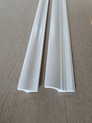 Cornisa led  pentru colt, D 202, 240 x 7,5 x 4,2 cm