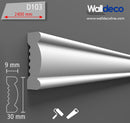 Brau decorativ din duropolimer, D 103, 240 x 3 x 0.9 cm- Livrare rapida!