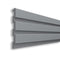Riflaf decorativ din duropolimer, gri , 290 x 11,5 x 1,2 cm , D404-302