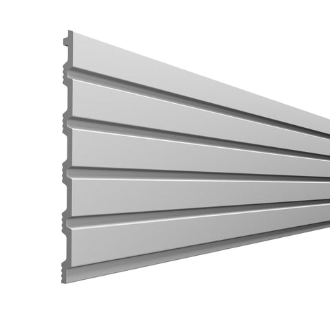 RIFLAJ POLIMER DUR ALB - D 407-301, 290 x 20 x 1,1 cm