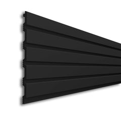 RIFLAJ POLIMER DUR NEGRU- D407-303, 290 x 20 x 1,1 cm