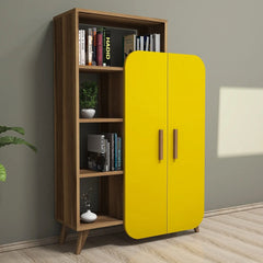 Dulap Multifunctional cu Usi Galbene- Livrare rapida!