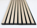Panouri acustice  decorative - lamele polimer dur, LAN 101, 280 x 35 x 1,8 cm- q-home.ro