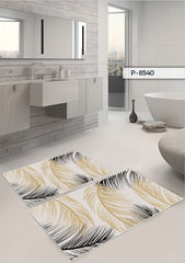 Set 2 covoare baie P-8540- q-home.ro