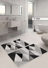 Set 2 covoare baie P-8550- q-home.ro