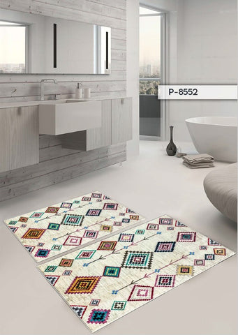 Set 2 covoare baie P-8552- q-home.ro