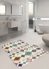 Set 2 covoare baie P-8552- q-home.ro