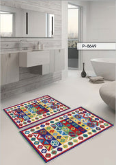 Set 2 covoare baie P-8649- q-home.ro