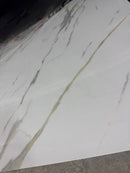 PANOU DECORATIV PVC imitatie marmura CARRARA GOLD, 122 x 270 cm