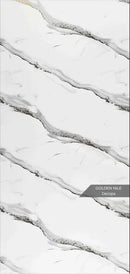 PANOU DECORATIV PVC imitatie marmura,GOLDEN NILE , 122 x 270 cm