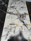 PANOU PVC- SM AREBESCATO WHITE , 122 x 270 cm