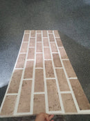 Panou decorativ polistiren Textura Caramida 653-218- Livrare rapida !