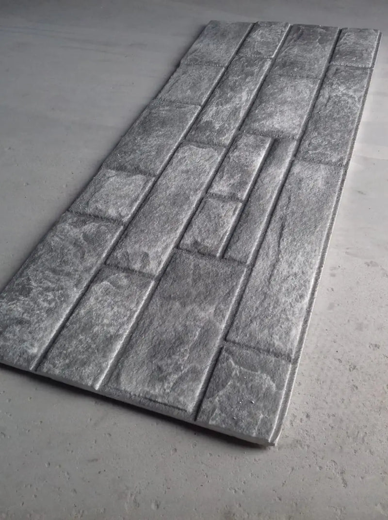Panou decorativ polistiren textura piatra in relief 675-206, 120x50x2 cm- Livrare rapida !