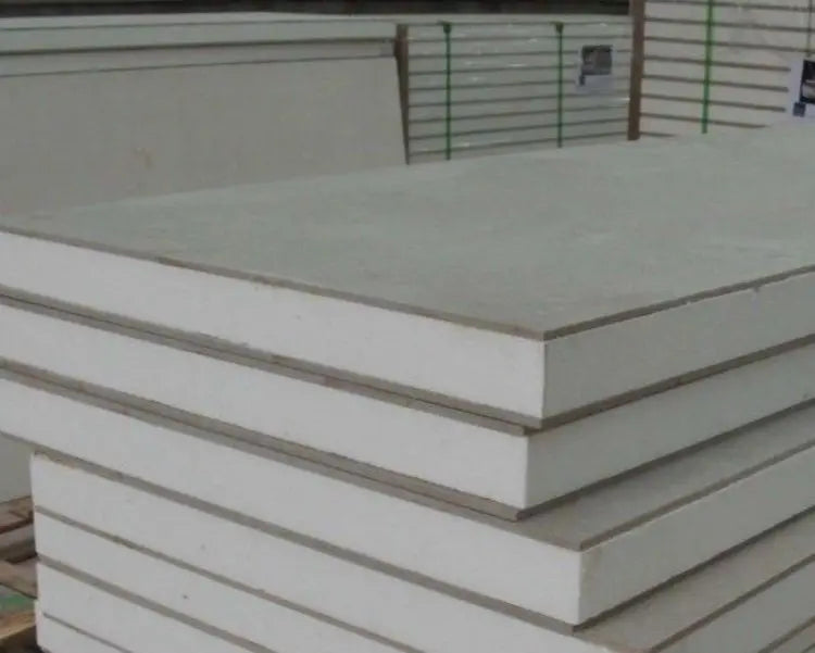 Perete prefabricat din fibrociment gata izolat- Livrare: 2-4 saptamani