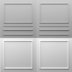 Plinta decorativ din duropolimer 70 mm Alb, D 107- Livrare rapida !