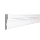 Plinta decorativ din duropolimer 70 mm Alb, D 107- Livrare rapida !