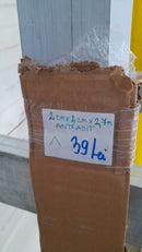 Profil inox COLTAR, 2 X 2 CM lungime 270 ml, antracit