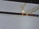 Profil inox T, pentru imbinari 2 CM lungime 244 ml, gold SATIN