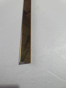 Profil inox T, pentru imbinari 2 CM lungime 270 ml, gold oglinda