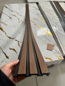 Riflaj decorativ Polimer Dur, imitatie lemn, D 404-103, 290 x 11,5 x 1,2 cm