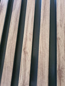 Riflaj decorativ din Polimer Dur, D406-102, 290 x 20 x 1,9 cm