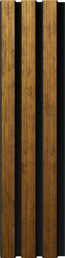Riflaj decorativ din Polimer Dur, lemn deschis, D 404-108, 290 x 11,5 x 1,2 cm