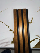 Riflaj decorativ din Polimer Dur, lemn deschis, D 404-108, 290 x 11,5 x 1,2 cm