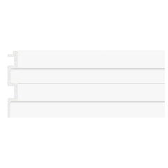 Riflaj decorativ duropolimer, ALB, D 402-301 , 290 x 11,7 x 2 cm- Livrare rapida!