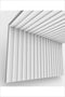 Riflaj decorativ duropolimer, ALB, D 402-301 , 290 x 11,7 x 2 cm- Livrare rapida!
