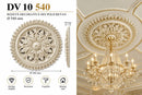 Rozetă decorativă din poliuretan DV 10 540 – Ø 54 cm- q-home.ro
