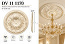Rozetă decorativă din poliuretan DV 11 1170 – Ø 117 cm- q-home.ro
