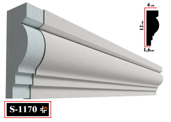 Ancadrament decorativ fereastra de exterior, S 1170- q-home.ro