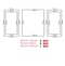 Brauri decorative rigide pentru vopsit Pre-tăiat- CP1- q-home.ro