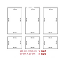 Brauri decorative rigide pentru vopsit Pre-tăiat- CP2- q-home.ro