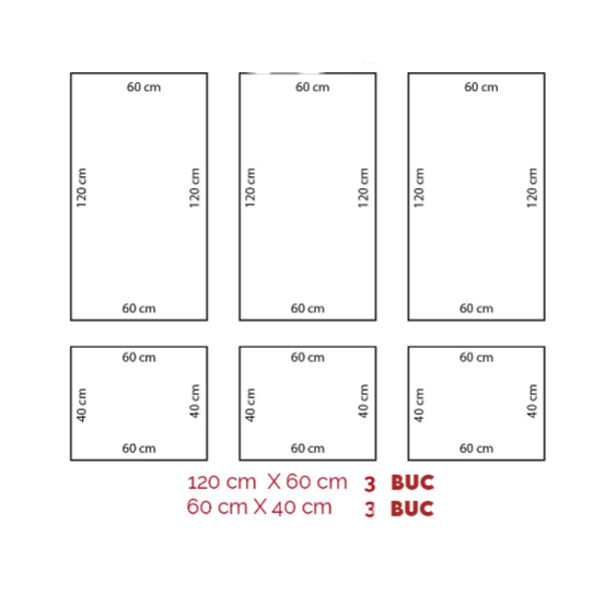Brauri decorative rigide pentru vopsit Pre-tăiat- CP2- q-home.ro